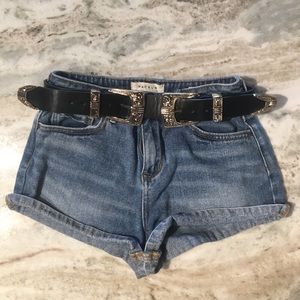 BooHoo Western Double Buckle Belt